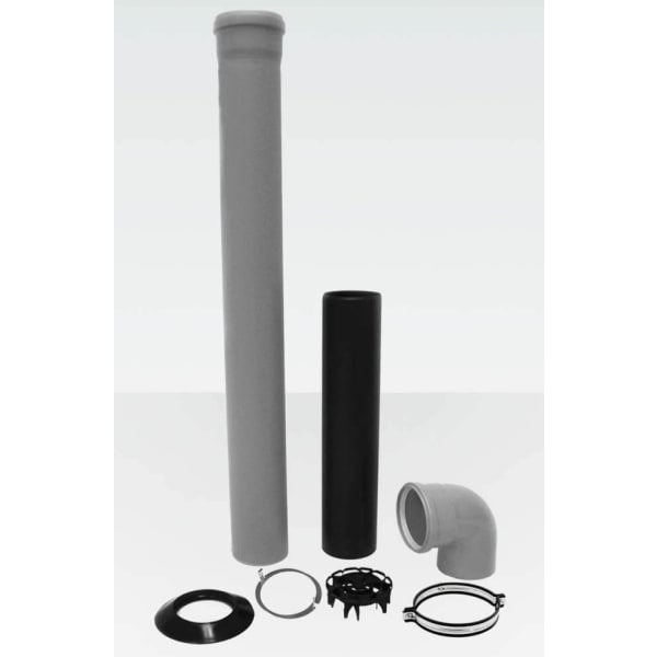 3" Single Wall Vent Kit Horizontal