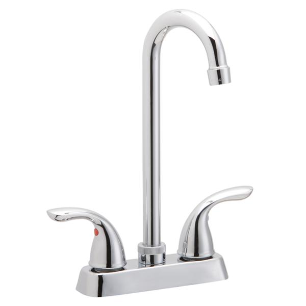 LK2477CR Everyday Bar Deck Mount Faucet and Lever Handles Chrome