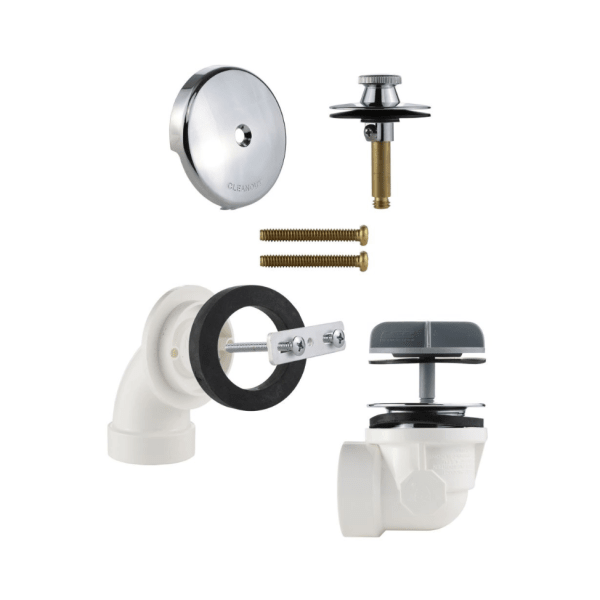 RF-0476 Rapid Fit® Lift & Turn Half Kit for Use with Bath Waste Assembly, with Test Kit PVC