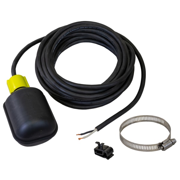 K001134 Pilot Duty Float Switch, 20' Cord Length
