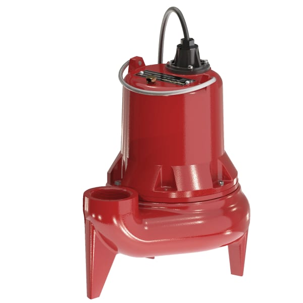 LE41M 4/10 HP, Sewage Pump, 1 PH, 115V, 10' Cord, 2" Discharge, Manual