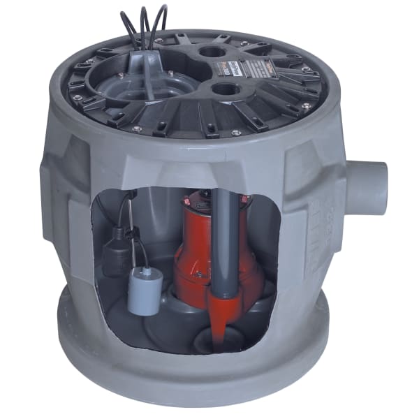 4/10 HP, Simplex Sewage Package, 1 PH, 115V, 2" Discharge, 10' Cord P382LE41