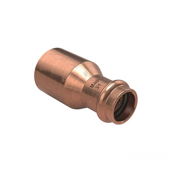 MPA5243 0070401 7/8" x 1/2" ACR Press Fitting - Fitting Reducer