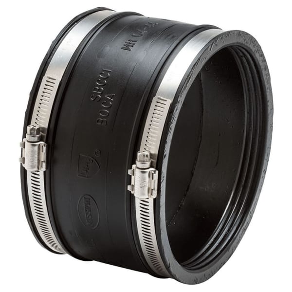 MR04-44 4" Concrete to 4" Concrete Unshielded Rubber Coupling 1404318