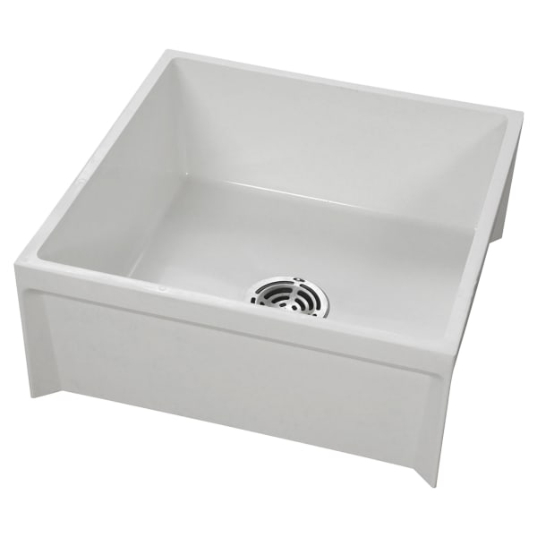 MSB2424100 24" x 24" x 10" Molded Stone Mop Basin