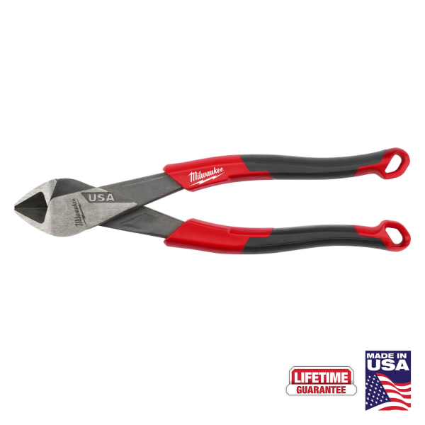 MT558 8" Diagonal Comfort Grip Cutting Pliers (USA)