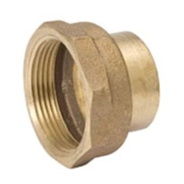 A 07482 3" Copper Fittings - DWV - Fitting Female Adapter Ftg x FPT