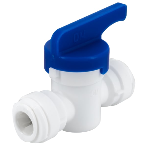 465-079 1/4" - Push x Push, Mini-Loc Straight Ball Valve