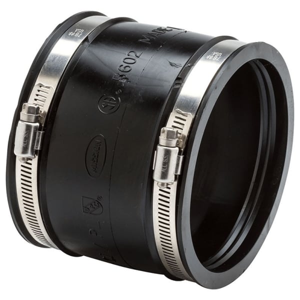 MR51-66 6" Ductile Iron/Cement to 6" Cast Iron/Plastic Unshielded Rubber Coupling 1406511