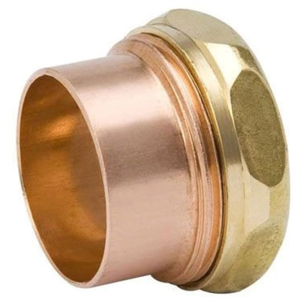 A 11564 1-1/2" Copper Fittings - DWV - Trap Adapter Ftg x SJ
