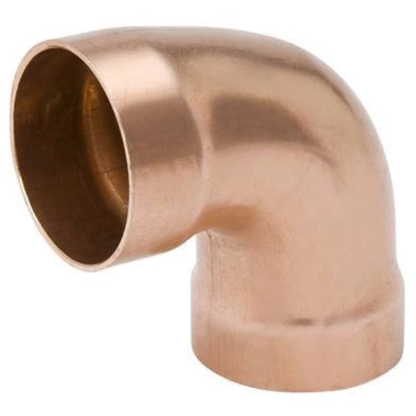 W 07401 1-1/2" Copper Fittings - DWV - 90 Degree Elbow C x C