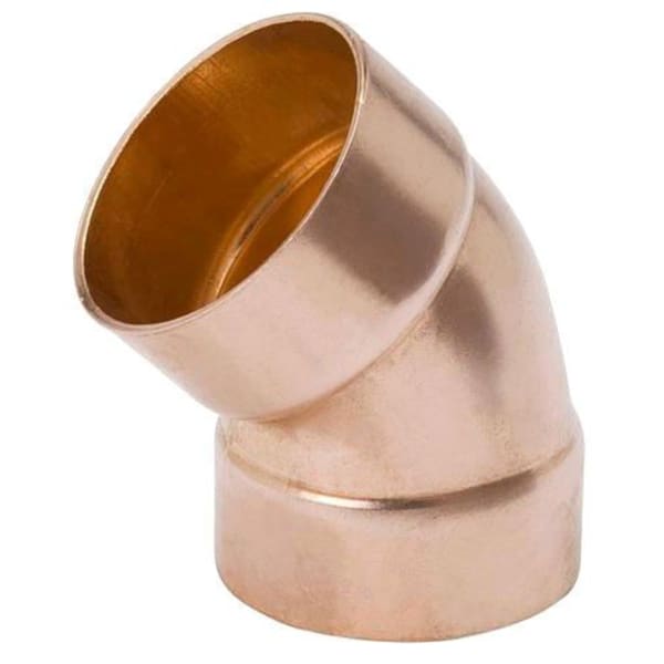 W 07423 3" Copper Fittings - DWV - 45 Degree Elbow C x C