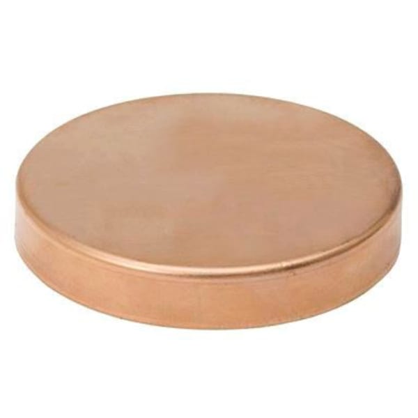 W 07638 1-1/2" Copper Fittings - DWV - Test Cap C