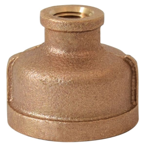 310-382NL 2" x 3/4" - Brass Reducing Coupling