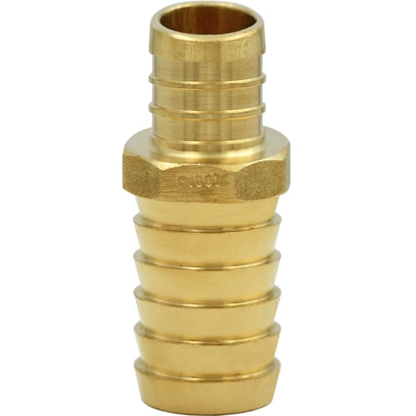 460-804NL 3/4" PEX Insert Adapter (Crimp(F1807) x Insert) - Brass