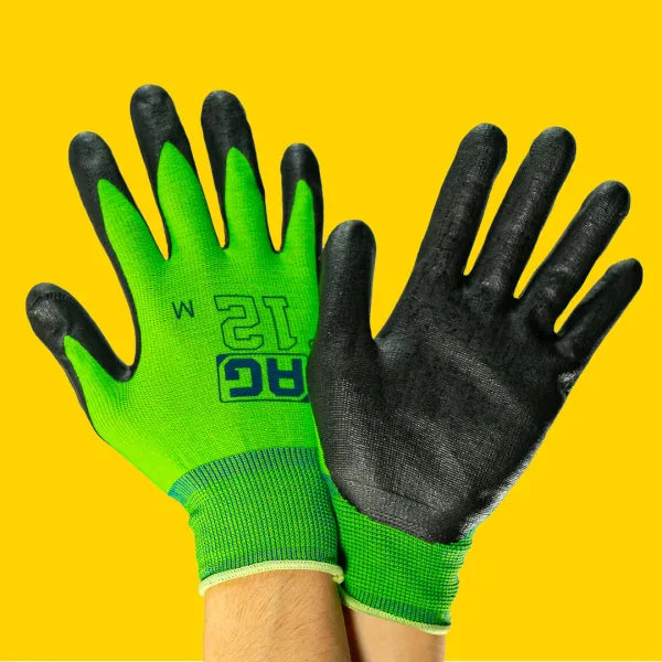General Work Touch Screen Ready Gloves Seahawks Green - Medium