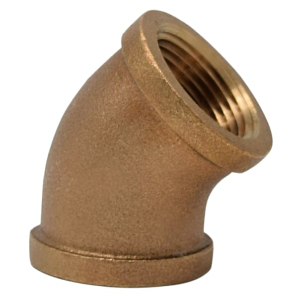 310-021NL 1/4" - Brass Elbow - 45°