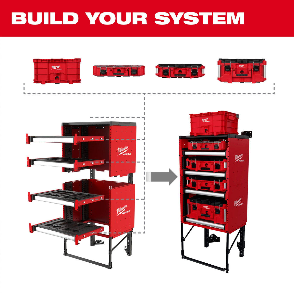 48-21-8040 PACKOUT™ Rack Drawer