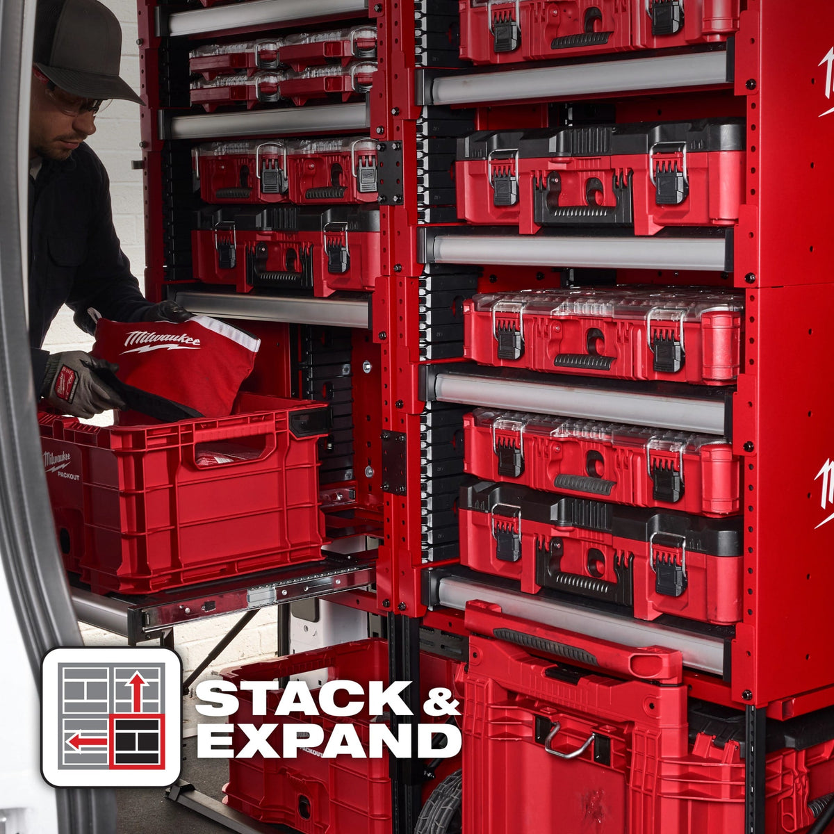 48-21-8000 PACKOUT™ Rack