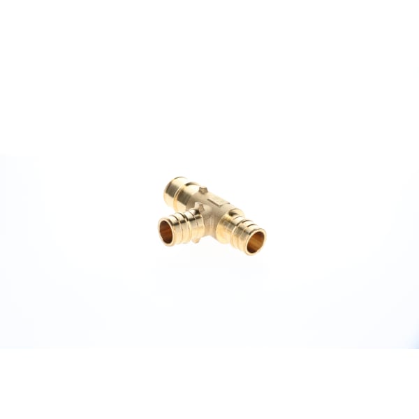 4891077 1" x 3/4" x 3/4" PEX Reducing Tee (Expansion(F1960)) - Brass