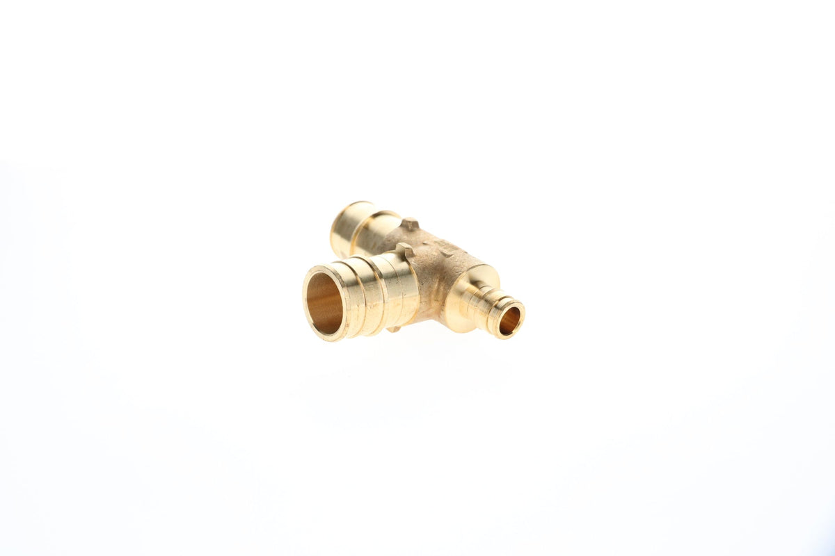 4891051 1" x 1/2" x 1" PEX Reducing Tee (Expansion(F1960)) - Brass
