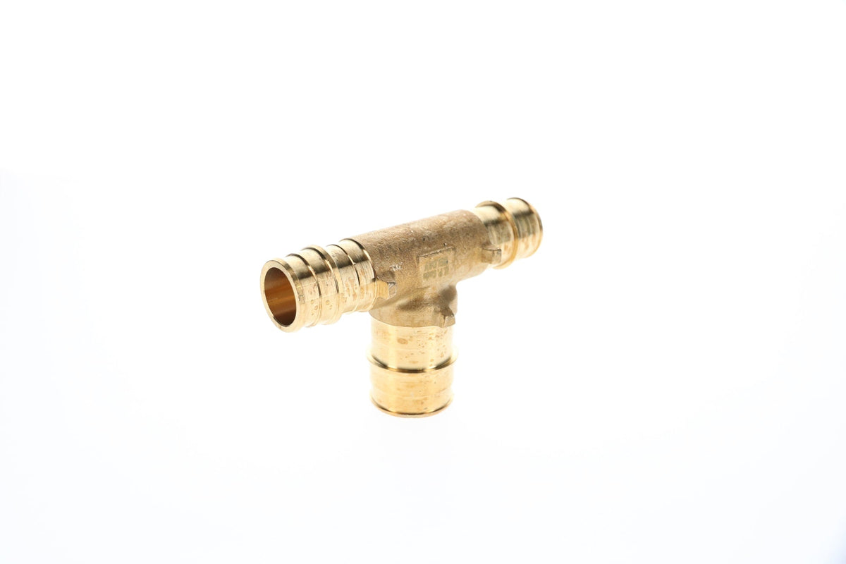 4897571 3/4" x 3/4" x 1" PEX Reducing Tee (Expansion(F1960)) - Brass