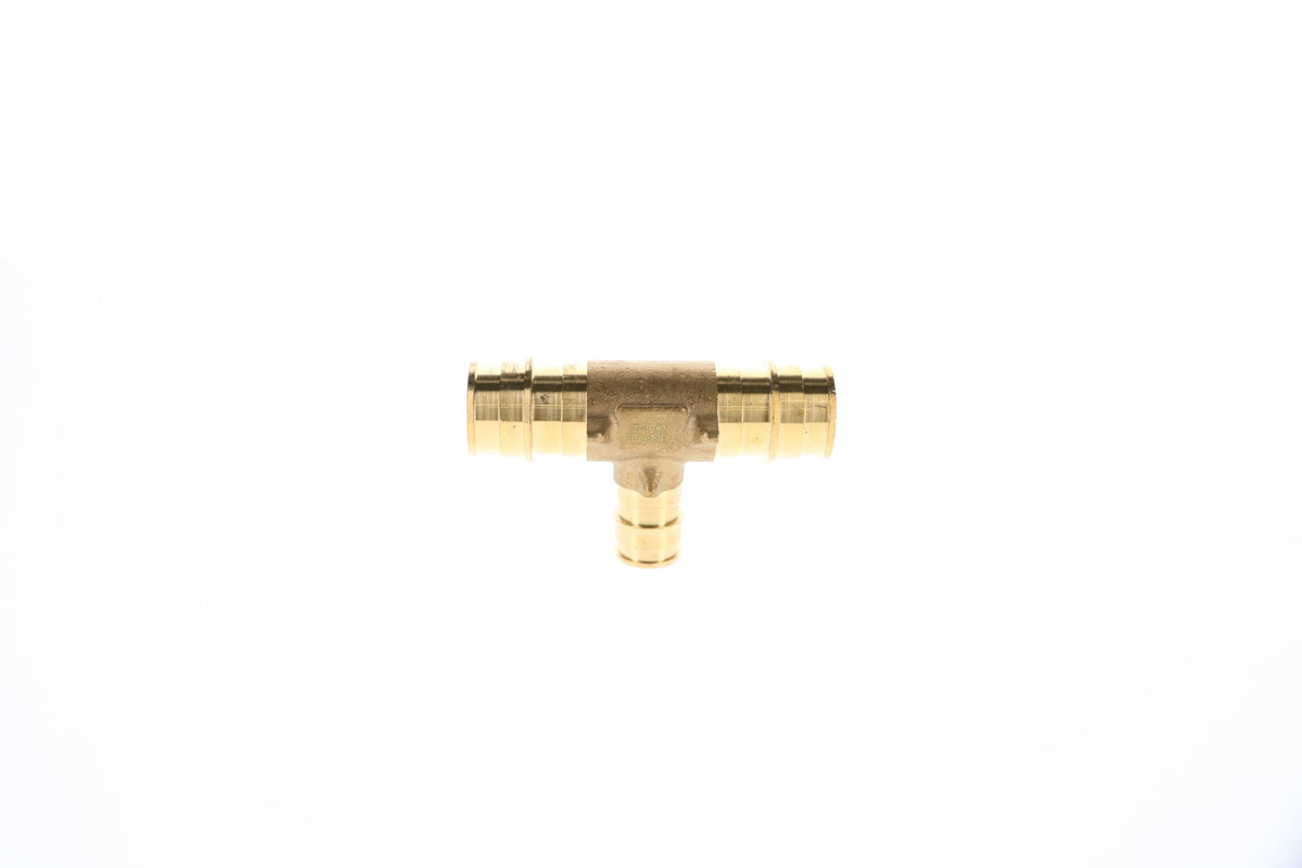 4891015 1" x 1" x 1/2" PEX Reducing Tee (Expansion(F1960)) - Brass