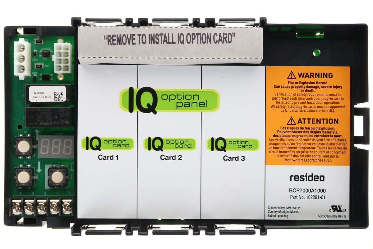 109647-01 IQ Option Control - for MPO-IQ, ES2, Series 3, ESC