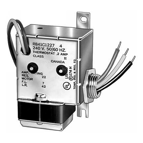 R841C1227/U 24 V SPST Switching Electric Heater Relay