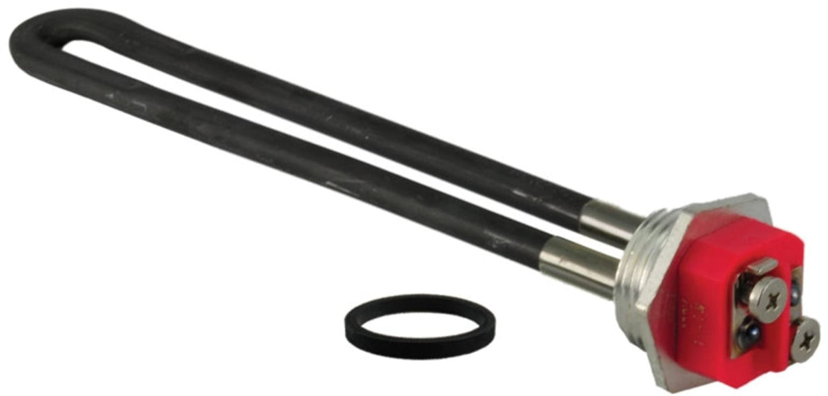 0.316" x 19.27", 1" NPSM, 208 to 240 V, 4500/6000 W, Threaded Mount, Stainless Steel, Resistored/Screw-In, Water Heater Heating Element