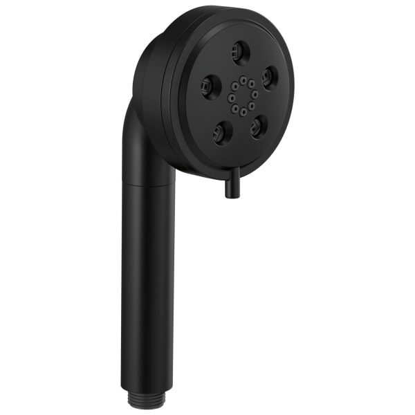 RP101288BL Essential™ Linear Round H2Okinetic® Multi-Function Handshower Matte Black