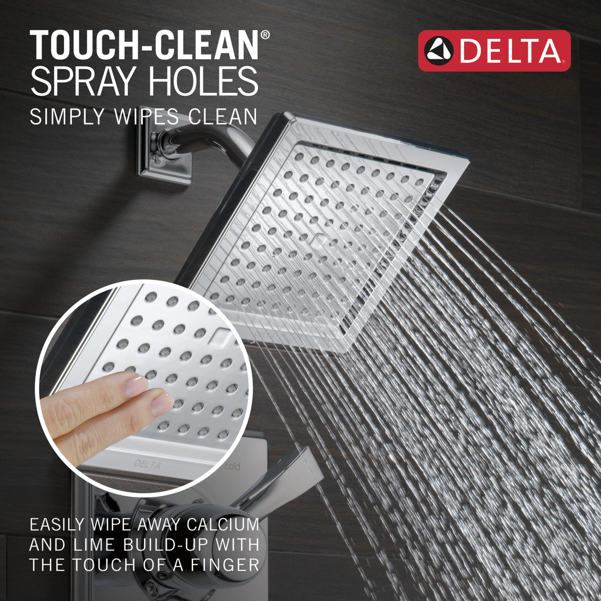 Universal Single-Setting Raincan Shower Head Chrome RP62283
