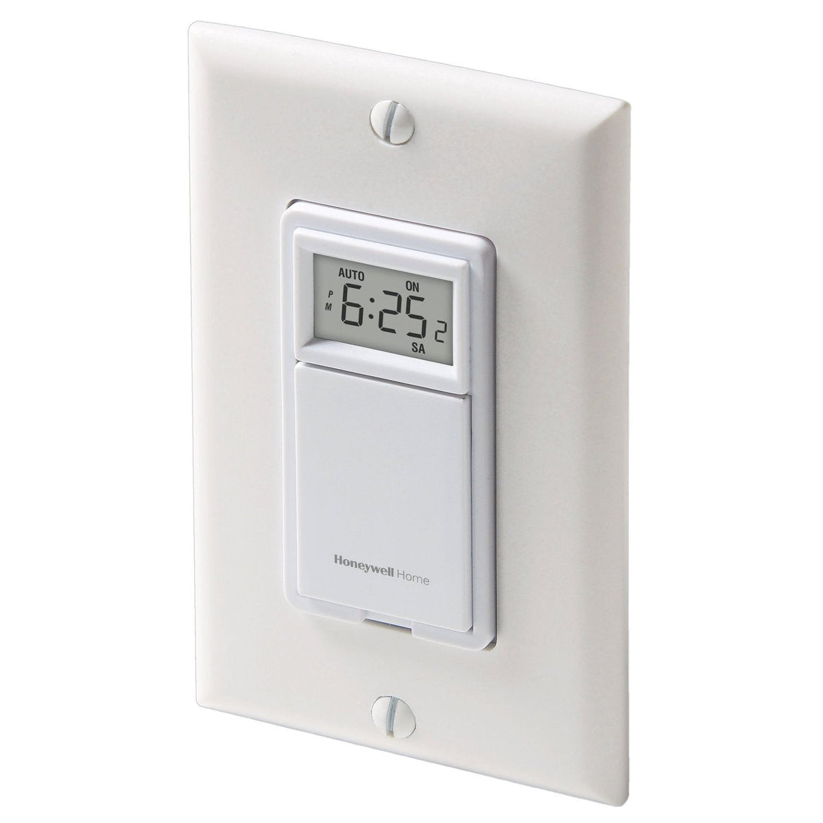 PLS730B1003/U Weekly/Daily Programmable Wall Switch, 2400 W, White