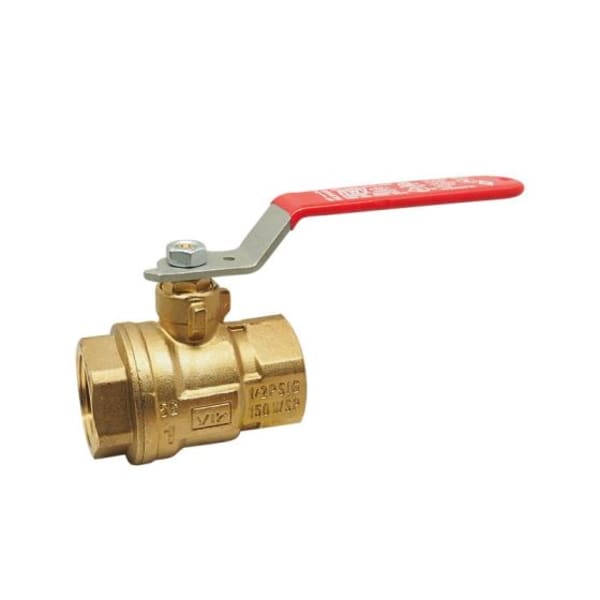 5044AB 1-1/2 1-1/2" - (FIP x FIP) 5044AB Brass Full Port Ball Valve - Lead Free Brass