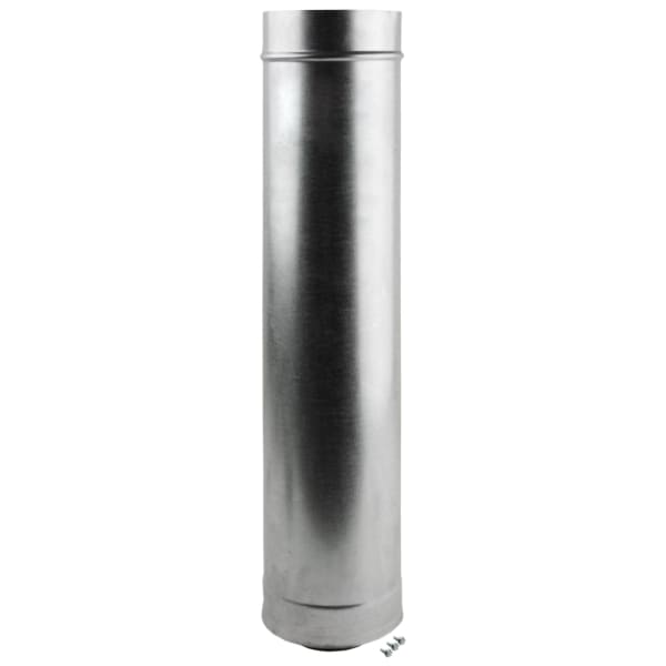 RTG20151C-1 24" L, Stainless Steel, Concentric, Straight, Vent for RUTG-64DV/RUTG-84DV/RUTG-95DV Tankless Water Heater
