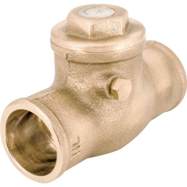 105-208NL 2" - Sweat x Sweat, No Lead Forged Brass Swing Check Valve