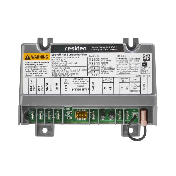 S8910U3000/U Universal Hot Surface Ignition Module