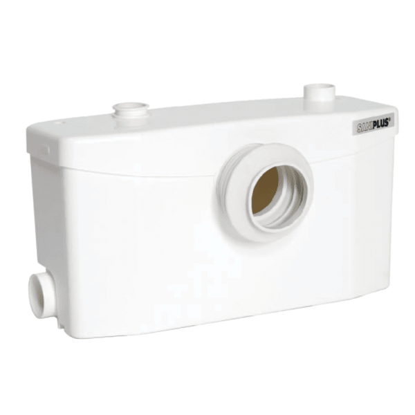 Saniplus Full-Bathroom Macerating Pump - 1/2hp - 3pcs/4pcs - Install with Any Bowls & Tank