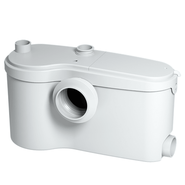 1HP Sanibest Pro Full- Bathroom+Laundry Option Grinder Pump - Install with Any Bowls