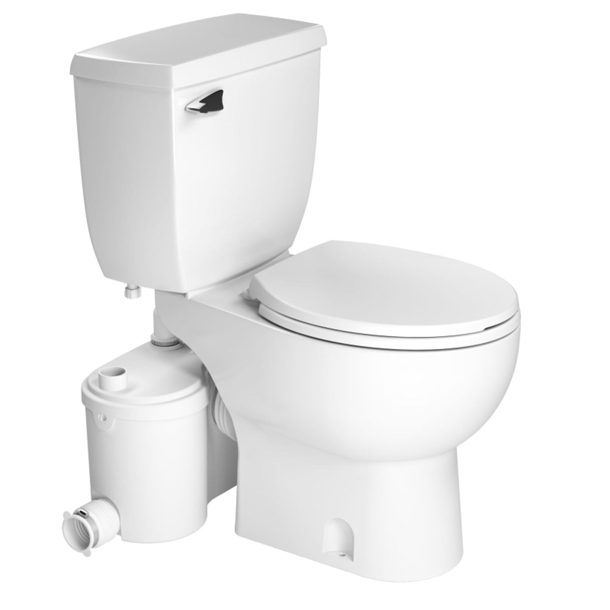 1HP Sanibest Pro Full- Bathroom+Laundry Option Grinder Pump - Install with Any Bowls