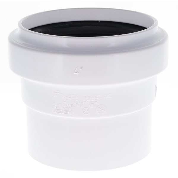 G904 4" Adapter (Male) - Gasketed, Sewer & Drain Fitting