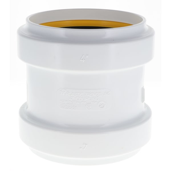 6" Coupling - Gasketed, Sewer & Drain Fitting G606