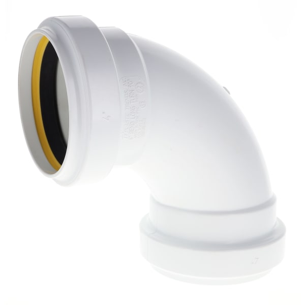 G256 4" 1/4 Bend - 90° - Elbow (Long Sweep) - Gasketed, Sewer & Drain Fitting