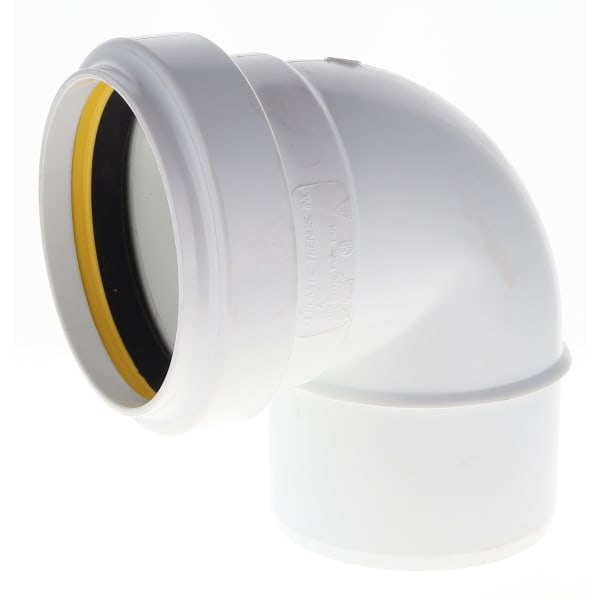 G224 4" 1/4 Bend - 90° - Elbow (Street) - Gasketed, Sewer & Drain Fitting