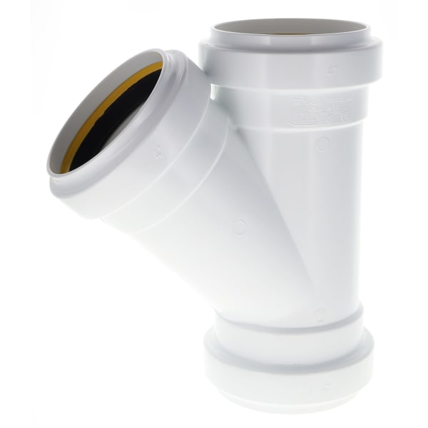 G306 6" Wye - Gasketed, Sewer & Drain Fitting