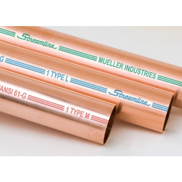 LH20010 2" x 10' - Copper Tube - L Hard