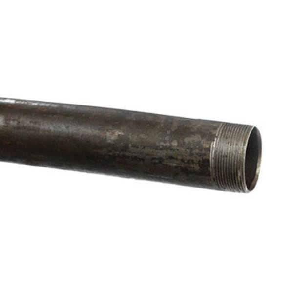 2" x 21' Black Steel Pipe A53 Type E Grade B ERW Plain End 0.154" W Import