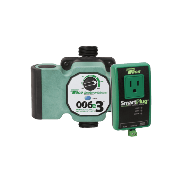 SPe-1 SMARTPLUS-e - ECM HW Recirc System w/SmartPlug Control, Composite, Union. 115V, (Fittings Needed/Sold Separately)