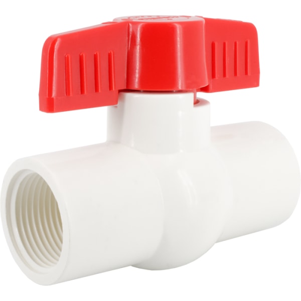 201-306 1-1/4" - FIP x FIP, PVC Compact-Pattern Ball Valve