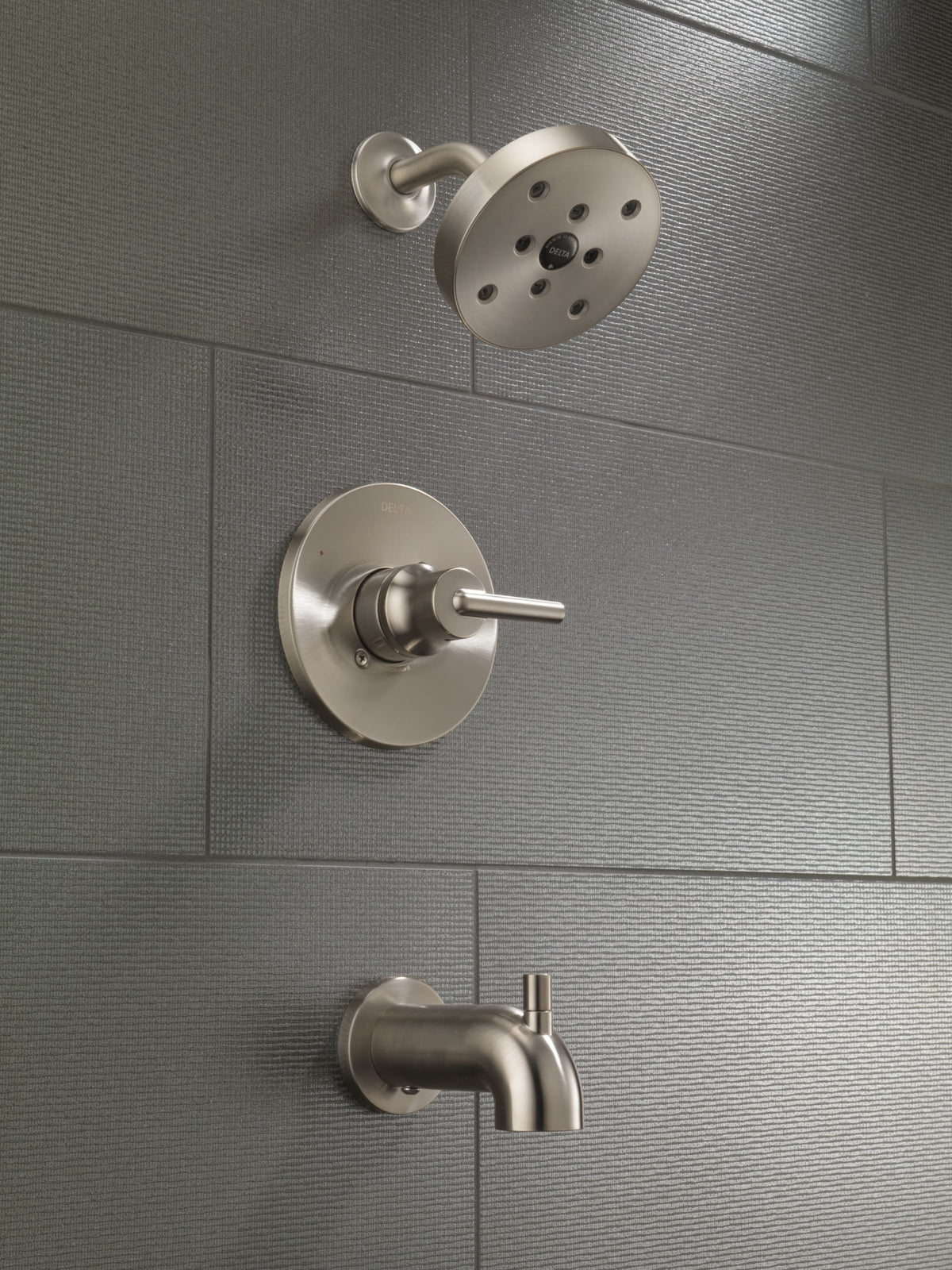 T14459-SS Trinsic® Monitor® 14 Series H2OKinetic® Tub & Shower Trim Stainless